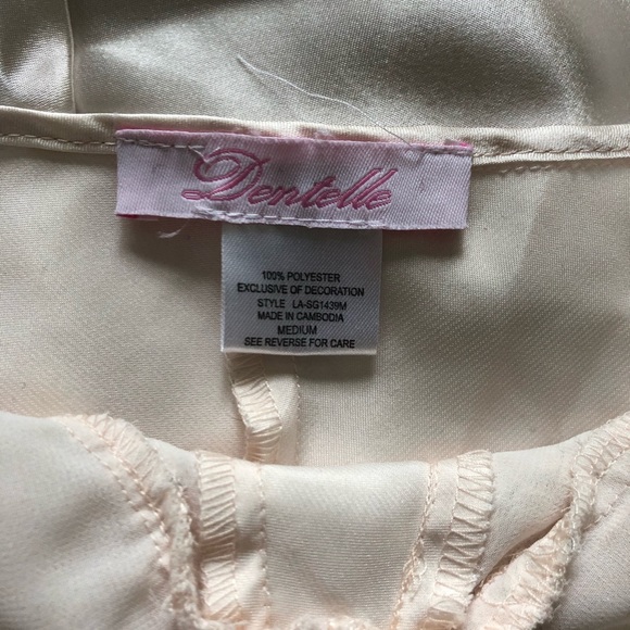 Vintage LONG Ivory Nightgown - Picture 4 of 15